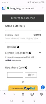 CGREICO20 coupon verification screenshot