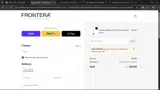 WELCOME100 coupon verification screenshot
