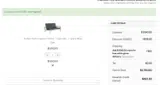 OASIS coupon verification screenshot