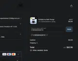 CYBERMONDAY10 coupon verification screenshot