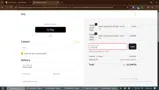 Frosty Hemp Co. coupon verification screenshot