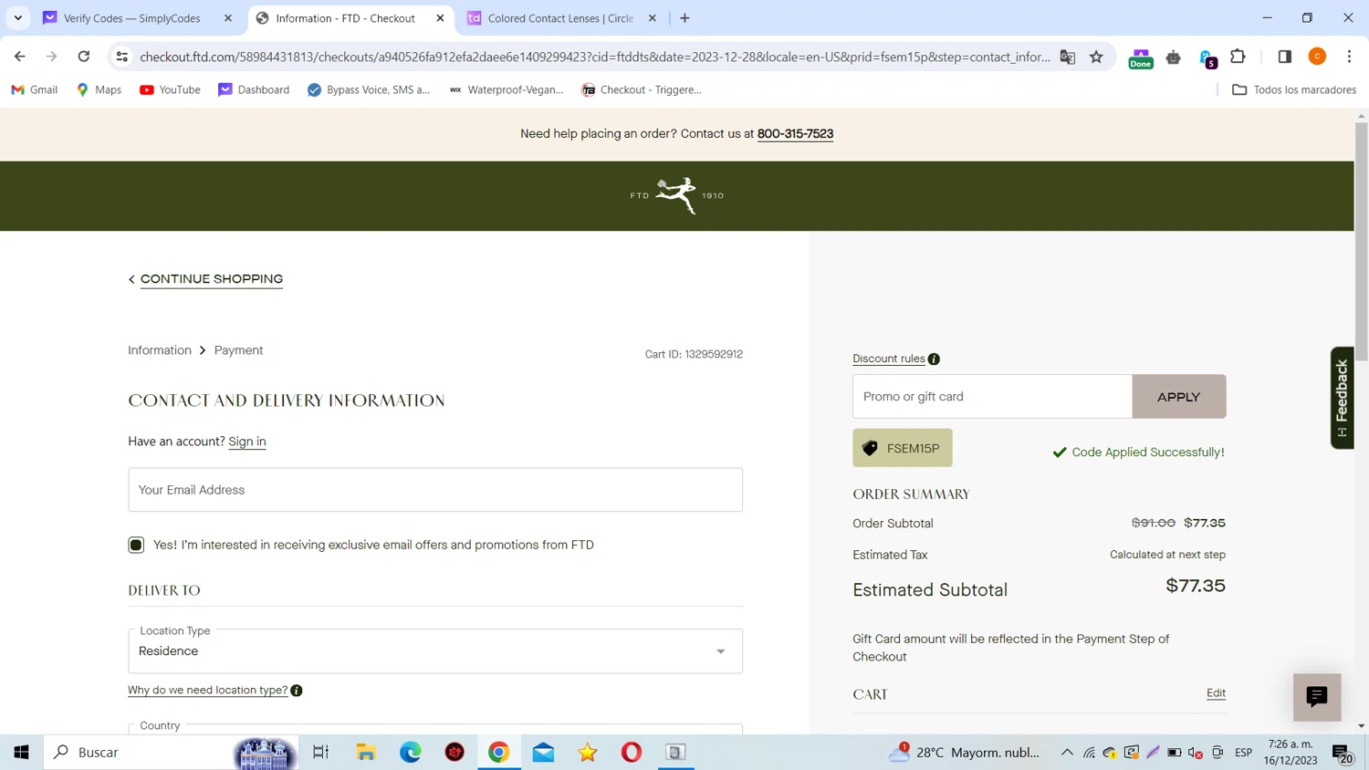 FTD Promo Codes 40 Off December 2023