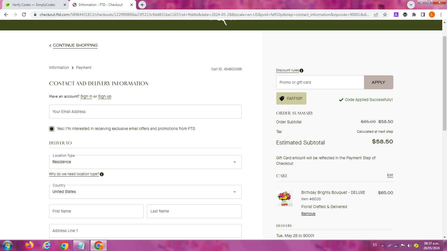 FTD Promo Codes 40 Off June 2024