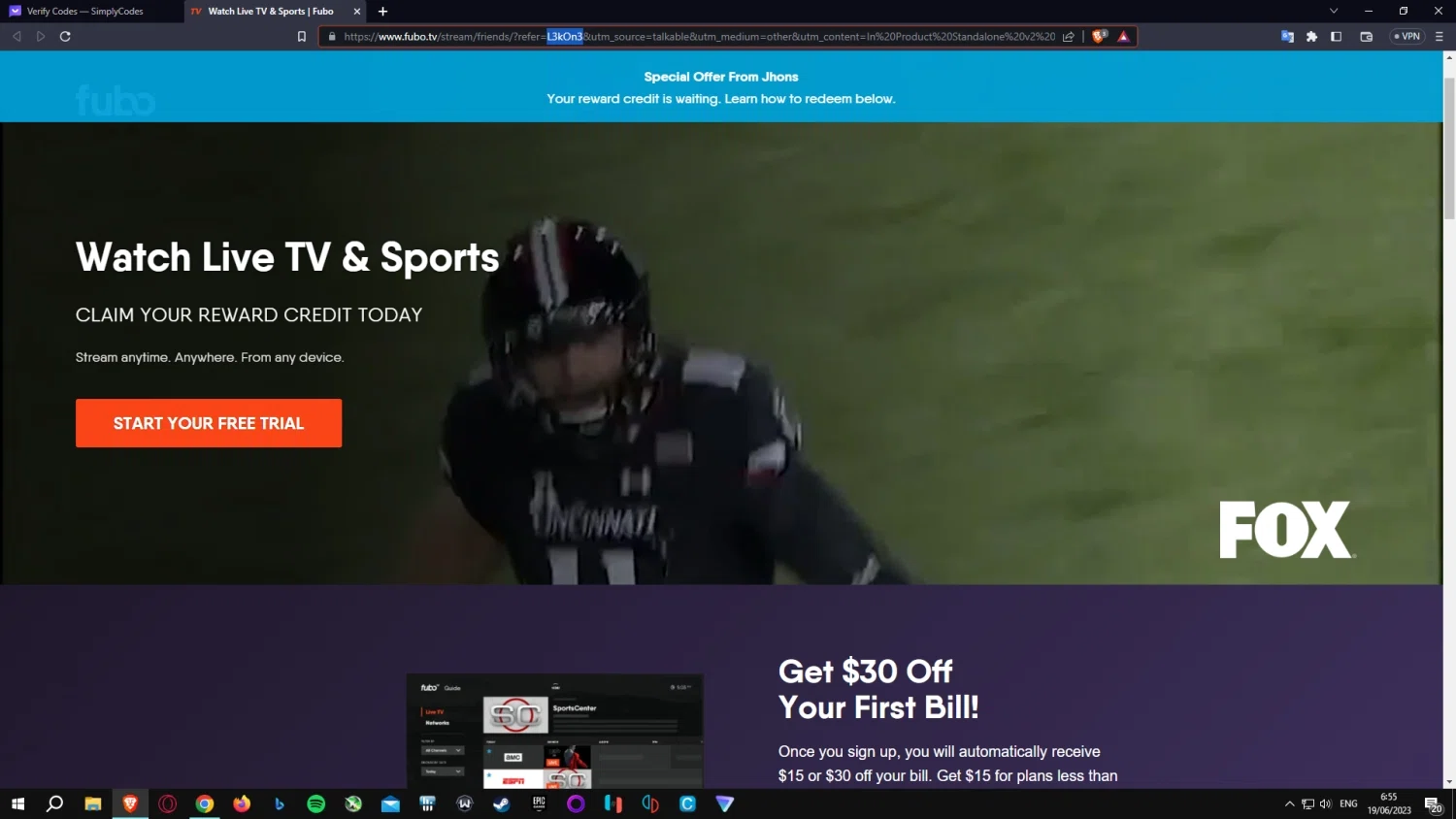 fuboTV Promo Codes 30 Off January 2025