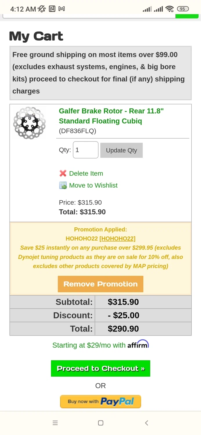 where to use Fuel Moto promo code box
