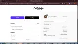 Full Wedge Golf coupon verification screenshot