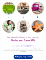 FRIEND10 coupon verification screenshot
