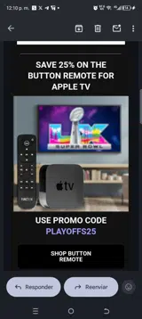 PLAYOFFS25 coupon verification screenshot