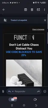 BLOCKS25 coupon verification screenshot