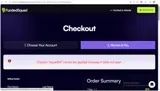 Funded Squad coupon verification screenshot