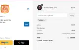 FUN10 coupon verification screenshot