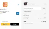 WELCOME10 coupon verification screenshot