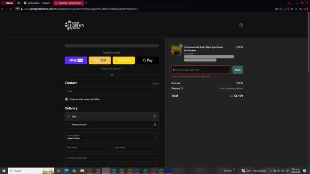 Funjet checkout page showing Funjet promo code box | Screenshot taken by SimplyCodes community member on Mar 29, 2025