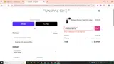 Funky Chef coupon verification screenshot