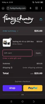 MINT2BE coupon verification screenshot