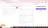 EARLY25 coupon verification screenshot