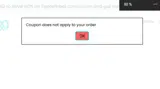 30FUN coupon verification screenshot