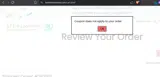 30FUN coupon verification screenshot