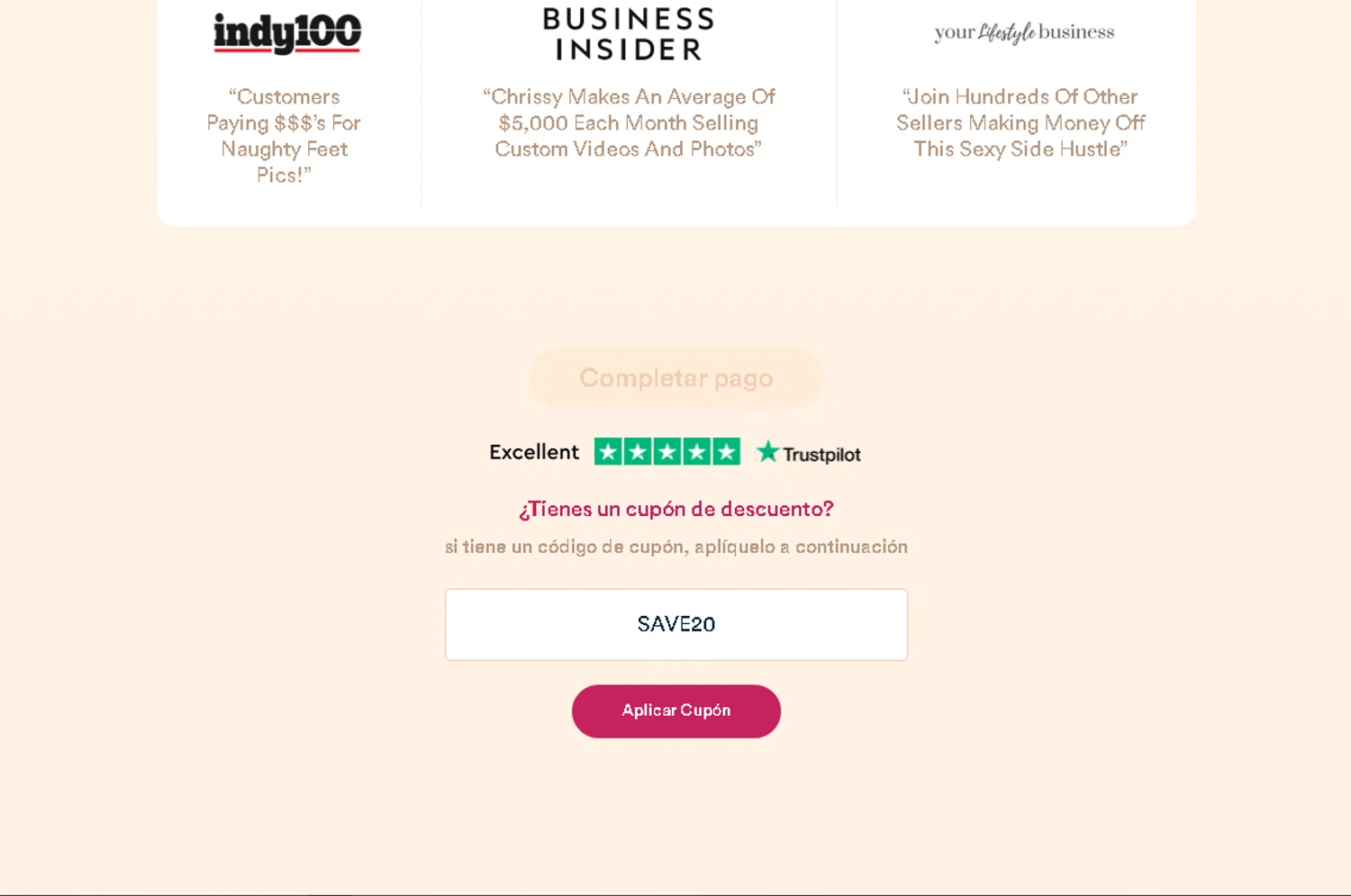 Fun with Feet promo code screenshot showing code SAVE20 applied at Fun with Feet checkout page. Uploaded by SimplyCodes community member Parangutirimicuaro on Jun 21, 2025