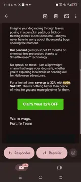 Safe32 coupon verification screenshot