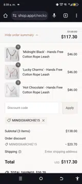 FURLOU coupon verification screenshot
