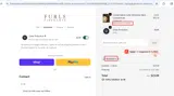 BLONDIE15 coupon verification screenshot