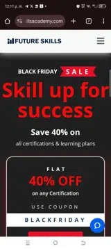 BLACKFRIDAY coupon verification screenshot