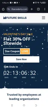 Love coupon verification screenshot