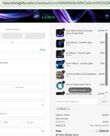 Futuristic Lights coupon verification screenshot