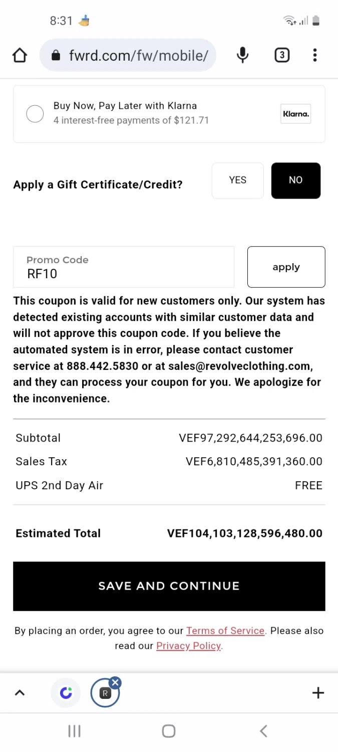 10 Off FWRD Promo Codes Nov 2022 SimplyCodes