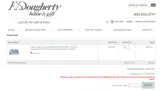 FX Dougherty coupon verification screenshot