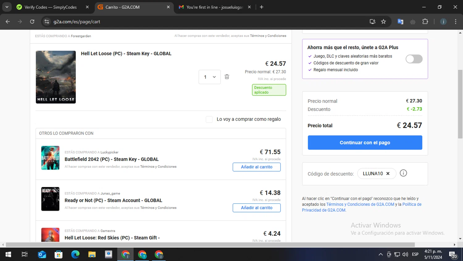 G2A Discount Codes - 12% Off | November 2024