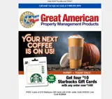 GABP Property Management Supplies coupon verification screenshot