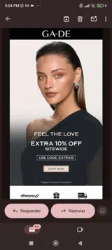 Extra10 coupon verification screenshot