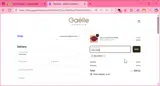 WELCOME0 coupon verification screenshot
