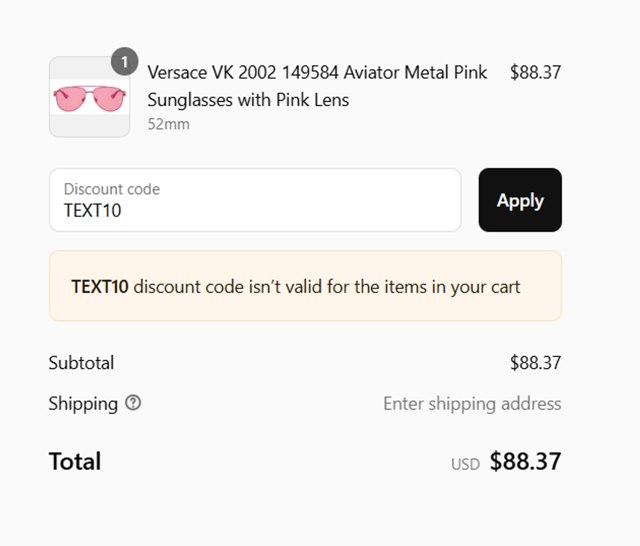 Gaffos.com checkout page showing Gaffos.com discount code box | Screenshot taken by SimplyCodes community member on Sep 4, 2025