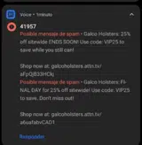 vip25 coupon verification screenshot