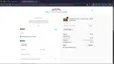 WELCOME5 coupon verification screenshot