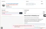 GOLF200 coupon verification screenshot