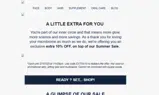 extra10 coupon verification screenshot