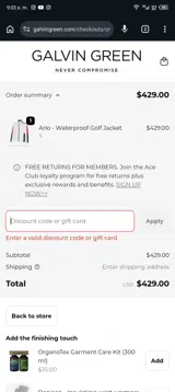 KL10GCDR8R9H coupon verification screenshot