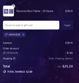 OMNIAexe coupon verification screenshot