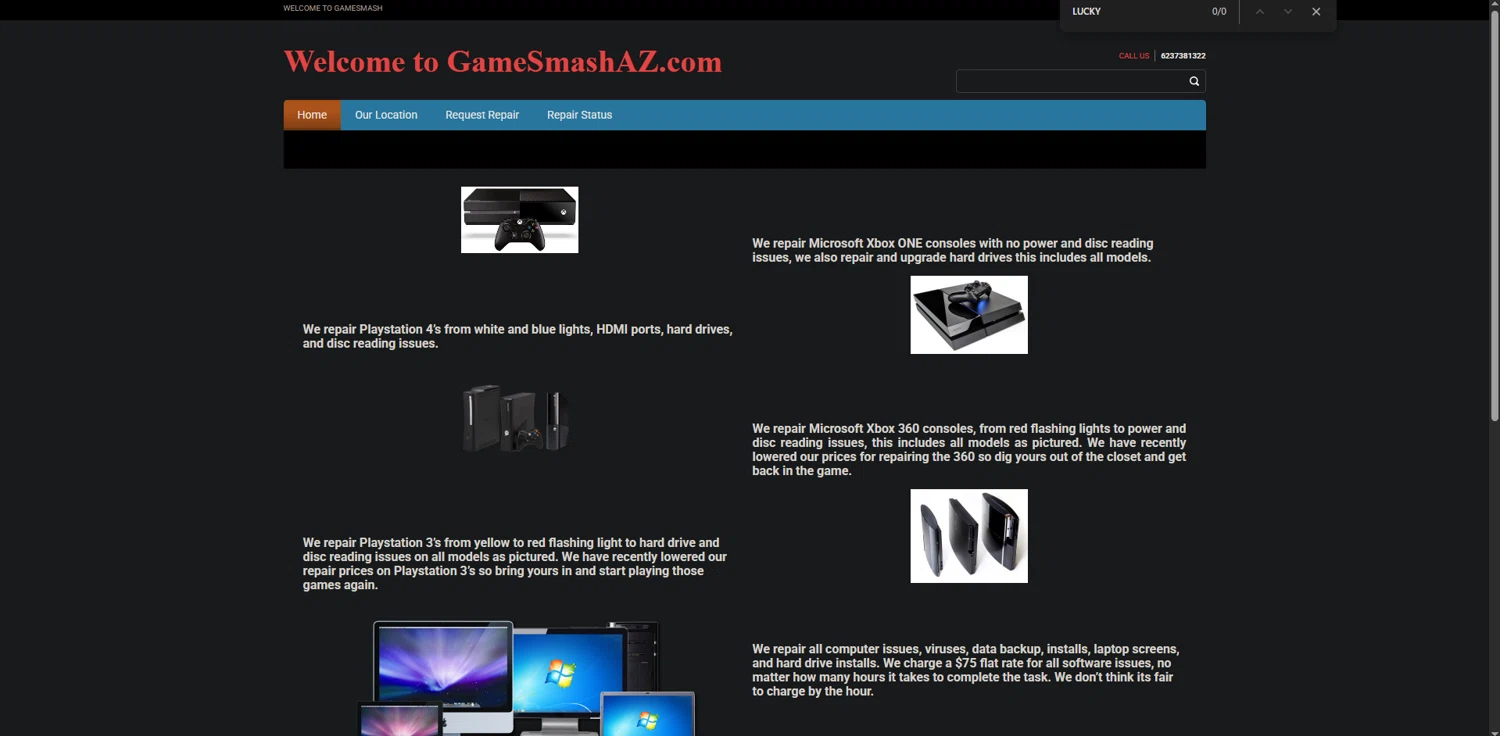GameSmash promo code screenshot showing code LUCKY applied at GameSmash checkout page. Uploaded by SimplyCodes community member ValiantPro374 on Mar 12, 2025
