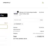 GTD5%OFF coupon verification screenshot