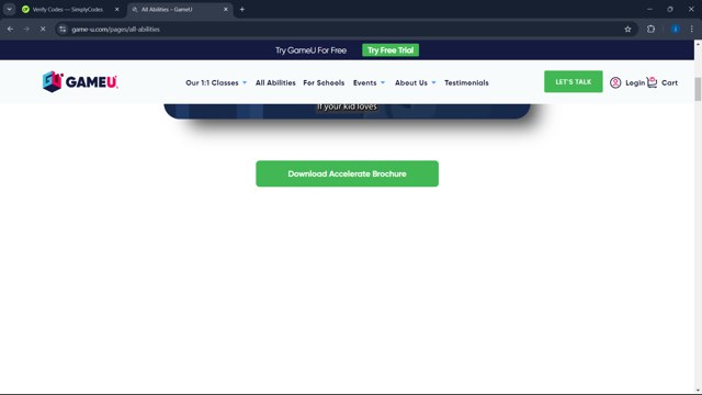 GameU checkout page showing GameU promo code box | Screenshot taken by SimplyCodes community member on Aug 21, 2024