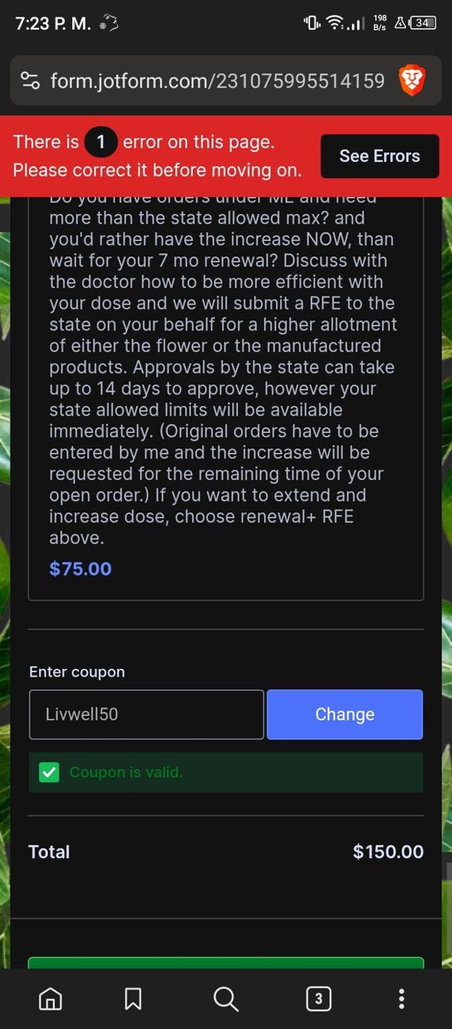 Gamma App checkout page showing Gamma App promo code box | Screenshot taken by SimplyCodes community member on Feb 7, 2024