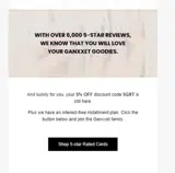 5GXT coupon verification screenshot