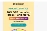 memorial20 coupon verification screenshot