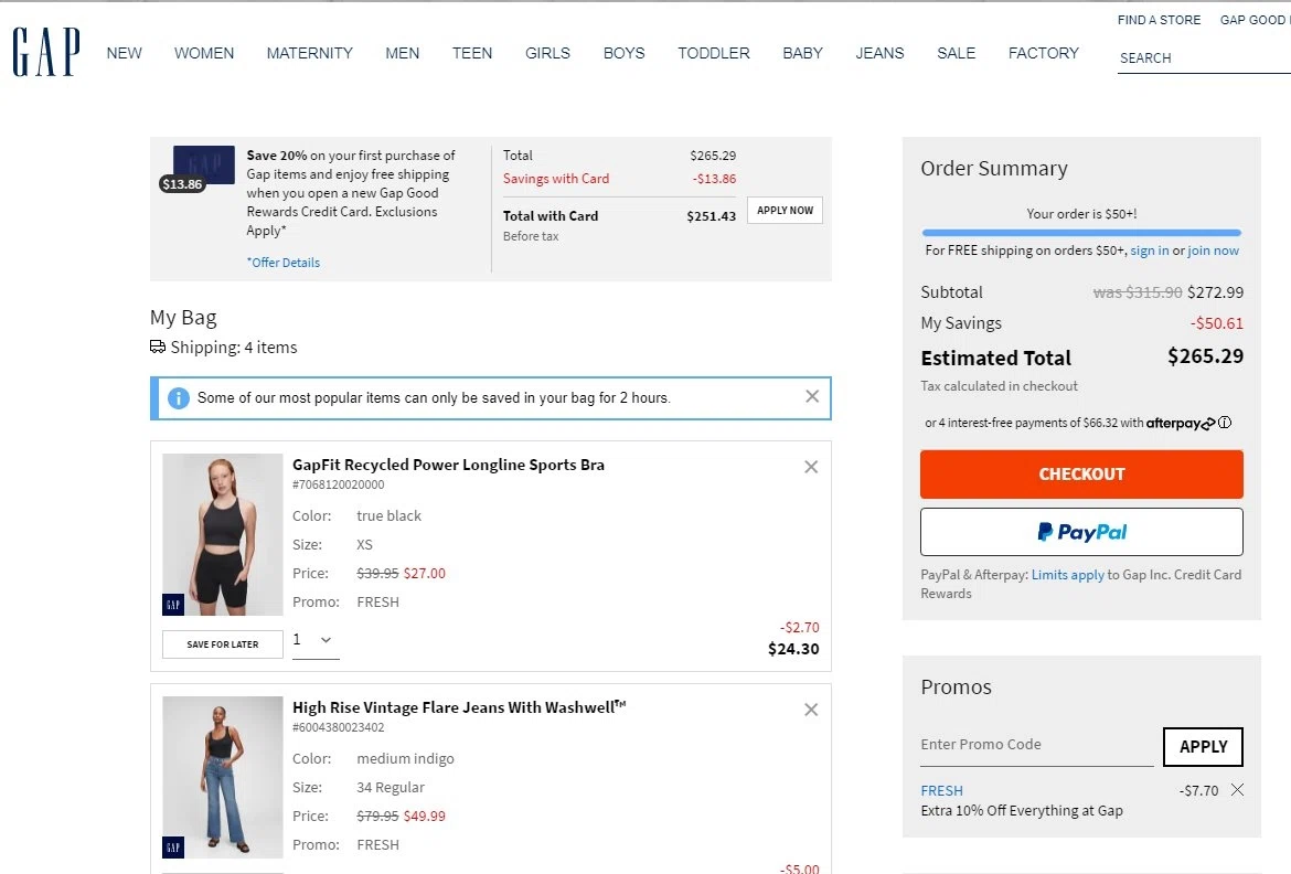 50 Off Gap Promo Codes Sep 2021 SimplyCodes