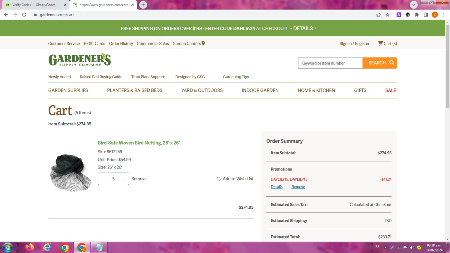 Gardener's Supply Coupons & Black Friday 2024 Deals 5 Off